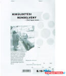  Kiküldetési rendelvény A/4 (25x2) B. 18-73/V (BAR_404310000)