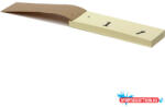  Ellenőrző sorszámtömb tombola pasztell sárga D2 (BAR_404500070)