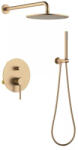 AREZZO design Astro egykaros falsík alatti zuhanyrendszer, szálcsiszolt bronz AR-912203BB (AR-912203BB)