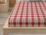  Cearsaf din microfibra TARTAN HEART colorat 180x200 cm