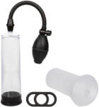 CalExotics Vákuumpumpa szett erekciós gyűrűvel és masturbátorral Peak Edging Kit
