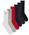 Ralph Lauren Zoknik PRF CTN ICN-CREW SOCK-6 PACK Sokszínű Egy méret