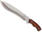 Depox Cutit de vanatoare DEPOX®, True Survivor, 38 cm, otel inoxidabil, maro, teaca inclusa (2944)