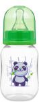 AKUKU Panda keskeny szájú hasfájás elleni cumisüveg - Zöld, 125 ml (5902928)