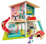 Hape Interaktív zenélő babaház csúszdával 9 hangeffekttel Hape (hr_HP_E3411)