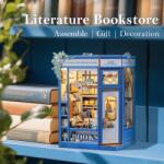 CuteBee - Irodalmi könyvesbolt 186 darabos kirakó (BJAA203)