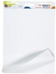 STICK N Öntapadó flipchartpapír, 76, 2x63, 5 cm, 2x30 lap, STICK N, fehér