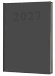  Naptár, tervező, A5, napi, 2027, fekete