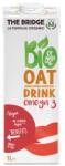 The Bridge Növényi ital, gluténmentes, bio, dobozos, 1 l, THE BRIDGE, Omega 3, zab
