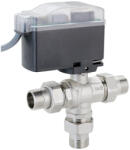 EMMETI Modulo Compact 3 utas 3/4" motoros golyóscsap menetes csőcsatlakozókkal 230 V