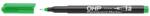 ICO Alkoholos marker, OHP, 0, 5 mm, F, ICO, zöld (9070024002) - csillag