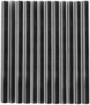 Extol ragasztóstift klt. , fekete színű; 12db, 100×7, 2mm, bliszteren (9912)