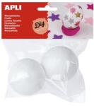APLI Styropor gömb, 60 mm, APLI "Creative (13280) - csillag