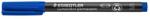 STAEDTLER Alkoholos marker, OHP, 0, 4 mm, STAEDTLER "Lumocolor® 313 S", kék (313-3) - csillag