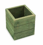  Dekoláda vintage mini zöld 8x8cm, mag: 8cm 180/#