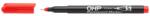 ICO Alkoholos marker, OHP, 0, 3 mm, S, ICO, piros (9070038001) - csillag