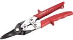 FORTUM garancia lemezvágó olló egyenes vágáshoz, 255mm, CrMoV, áttételes, HRC 60-62, Tüv/GS, DIN 6438 FORTUM (4770902)