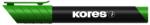 Kores Alkoholos marker, 3-5 mm, kúpos, KORES "K-Marker XP1", zöld (20935) - csillag