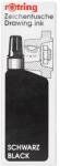 rOtring Tustinta, 23 ml, ROTRING "Isograph", fekete (NRR0194660) - csillag