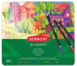 Derwent Színes ceruza készlet, fém doboz, DERWENT "Academy", 24 különböző szín (2301938)
