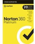 Symantec SW Norton 360 Platinum - 21428034 - 100GB HU 1 felhasználó, 20 eszköz/1 év, elektronikus licenc (21428034) - csillag