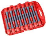 Extol órás csavarhúzó klt. 15 db S2 acél mágneses, 135 mm hosszúság, lapos, PH, HEX és TORX, műanyag doboz (8819182)