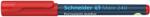 Schneider Alkoholos marker, 1-2 mm, kúpos, SCHNEIDER "Maxx 240", piros (124002) - csillag