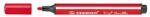 STABILO Filctoll, 1, 5-2 mm, rugós hegy, STABILO "Trio Scribbi", piros (368/948) - csillag