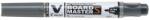 Pilot Táblamarker, 0, 8 mm, UF, kúpos, PILOT "V-Board Master S", fekete (WBMA-VS-UF-B-BG) - csillag