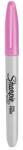 Sharpie Alkoholos marker, 1 mm, kúpos, SHARPIE "Fine Point", pasztellrózsa (NSH0811070) - csillag