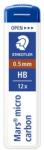 STAEDTLER Grafitbél, HB, 0, 5 mm, STAEDTLER "Mars Micro Carbon 250 (250 05-HB)