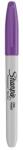 Sharpie Alkoholos marker, 1 mm, kúpos, SHARPIE "Fine Point", lila (NSH2229134 / NSH0811020) - csillag