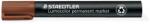 STAEDTLER Alkoholos marker, 2 mm, kúpos, STAEDTLER "Lumocolor® 352", barna (352-7) - csillag