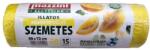 Mazzini Szemeteszsák, köthető füles, illatosított, 60 l, 15 db, 59x72 cm, 13 , MAZZINI, citrus illat (104003) - csillag