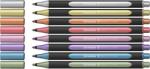 Schneider Metálfényű filctoll készlet, 1-2 mm, SCHNEIDER "Paint-It 020", 8 különböző szín (ML02011502)