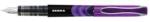 Zebra Töltőtoll, 0, 6 mm, ZEBRA "Fountain pen", lila (19679) - csillag