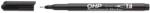 ICO Alkoholos marker, OHP, 0, 5 mm, F, ICO, fekete (9070024004) - csillag