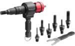 Fortum adapter klt. fúrógéphez, POP-NUT szegecsanyákhoz, 6 db, M3-M4-M5-M6-M8-M10-M12; 8 mm (5/16") hatszög befogás, FORTUM (4770664)