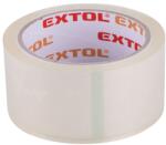 Extol Craft ragasztószalag áttetsző, csendes lefutású (low noise) 48mm×40m, vastagság: 0, 046mm (8856322) - csillag