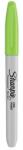 Sharpie Alkoholos marker, 1 mm, kúpos, SHARPIE "Fine Point", világoszöld (NSH0811000) - csillag