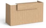 MAYAH Recepciós asztal, 190x64, 5 cm, MAYAH "Freedom SV-92", kőris (SV-92/IBXR92K) - csillag