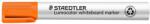 STAEDTLER Táblamarker, 2 mm, kúpos, STAEDTLER "Lumocolor® 351", narancssárga (351-4) - csillag