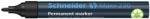 Schneider Alkoholos marker, 1-3 mm, fémházas, SCHNEIDER "Maxx 230", fekete (123001) - csillag