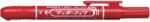 Zebra Alkoholos marker, 1, 3 mm, nyomógombos, ZEBRA "Mckie Retractable", piros (51063)