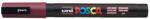 uni Dekormarker, 0, 9-1, 3 mm, UNI "Posca PC-3M", vörösbor (284810000)