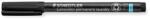 STAEDTLER Textil jelölő alkoholos marker, 0, 6 mm, kúpos, STAEDTLER "Lumocolor® laundry 319 LM", fekete (319 LM F-9) - csillag