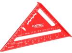 Extol Premium asztalos derékszög, 180 mm, ALU, lézer gravírozott, mm beosztás, 0-90° ferde beosztás (8825100) - csillag