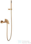 AREZZO design ASTRO kádtöltő csaptelep zuhanyszettel, szálcsiszolt bronz AR-90322BB (AR-90322BB)