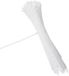 Deli Coliere plastic pentru cabluri, 4 mm, DELI, 100 buc/set