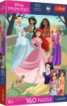 Trefl - Puzzle Prințesele Disney: Petrecerea fermecată - 160 piese Puzzle